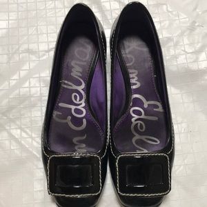 SOLD Sam Edelman Black Patent Leather Shoes